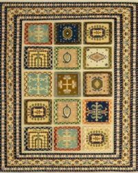 Traditional Hakki Sumack Wooleen Rug