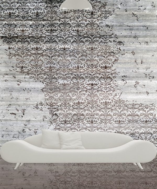 Modern Aaryn Wool Silk Rug