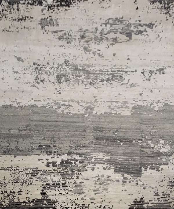 Modern Atholl Wool Silk Rug
