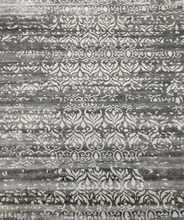 Modern Attilio Wool Silk Rug