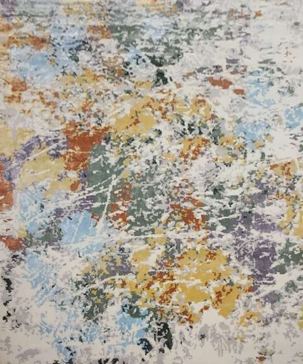 Modern Avery Wool Silk Rug