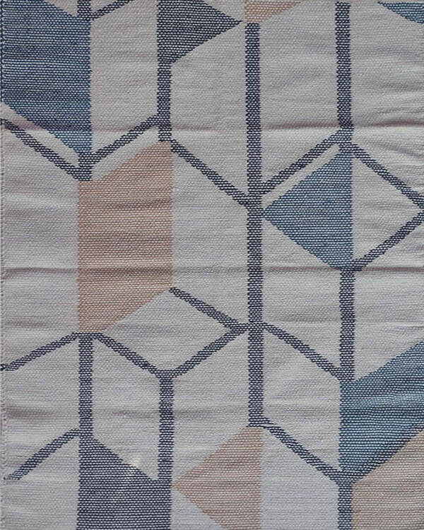 Simple Flatweave Badreya Rug