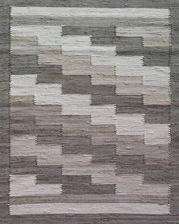 Simple Flatweave Banderas Rug