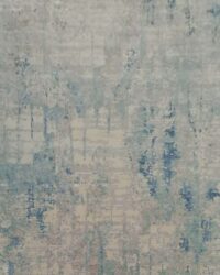 Modern Barna Wool Silk Rug