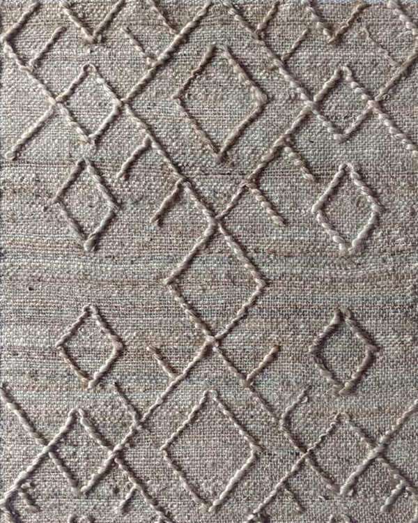 Simple Flatweave Bell Rug