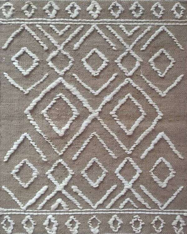 Simple Flatweave Bill Rug