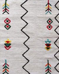 Simple Flatweave Borte Rug