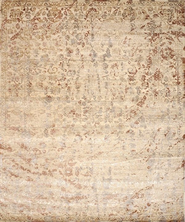 Modern Bruce Wool Silk Rug