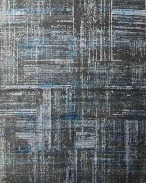 Modern Calgary Wool Silk Rug
