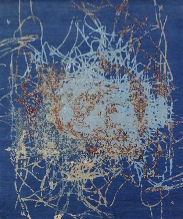Modern Camryn Wool Silk Rug