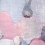 Modern Cornish Wool Silk Rug