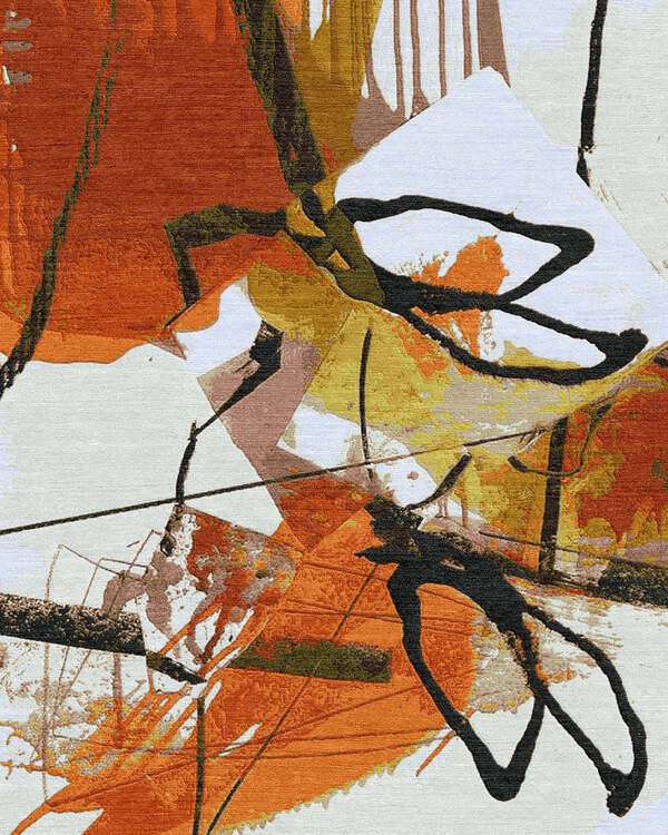 Modern Craig Wool Silk Rug