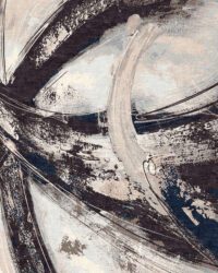 Modern Cristian Wool Silk Rug