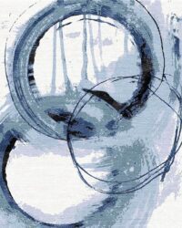 Modern Cukor Wool Silk Rug