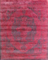 Modern Denzel Wool Silk Rug