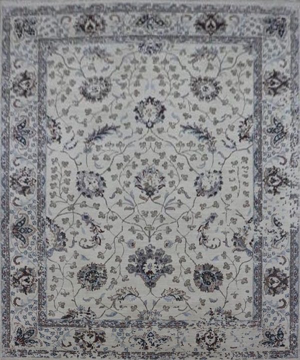 Modern Diarmid Wool Silk Rug