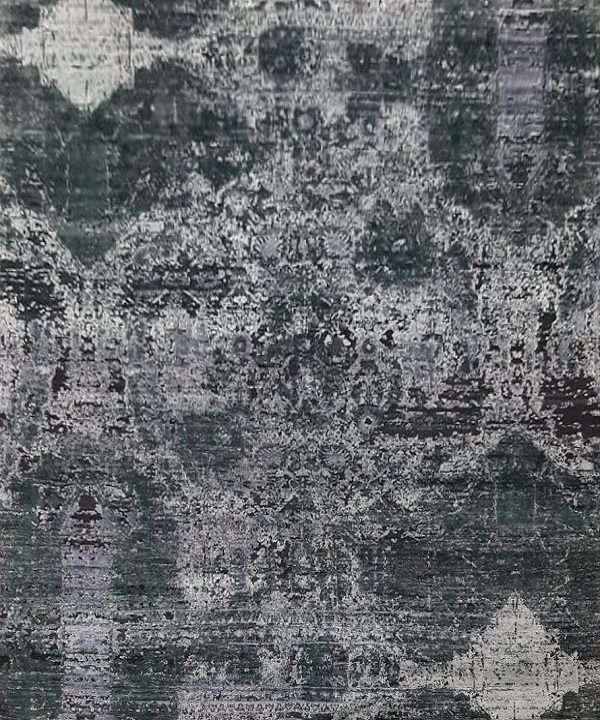 Modern Dilan Wool Silk Rug