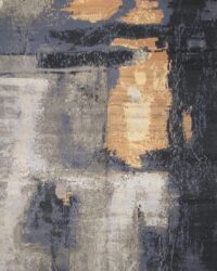 Modern Dwayne Wool Silk Rug