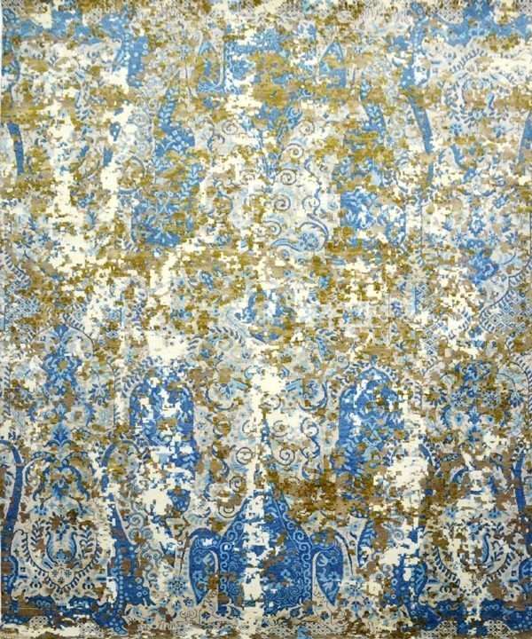 Modern Finnlay Wool Silk Rug