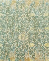 Modern Franek Wool Silk Rug