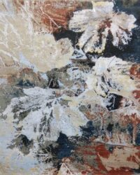 Modern Frankieray Wool Silk Rug