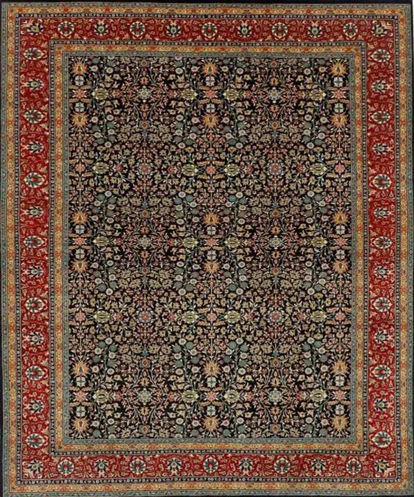 Traditional Hereke Red 1 Rug