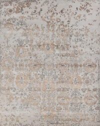 Modern Helsinki Wool Silk Rug