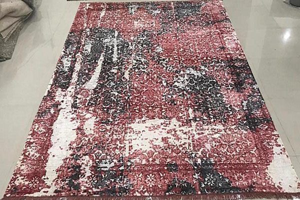 Modern Alister Wool Silk Rug