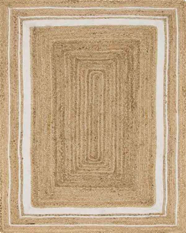 Simple Jute Mat Collet Rug