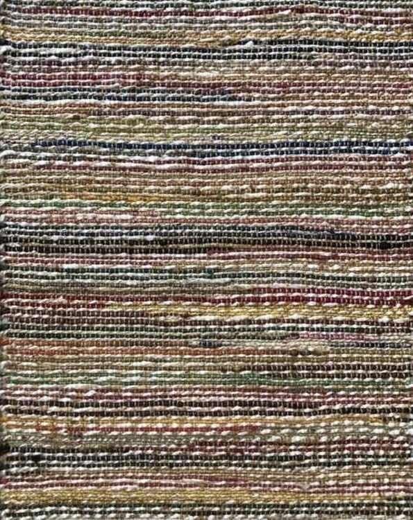 Simple Jute Mat Bloom Rug