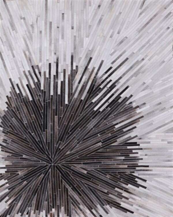 Simple Leather Fonda Rug