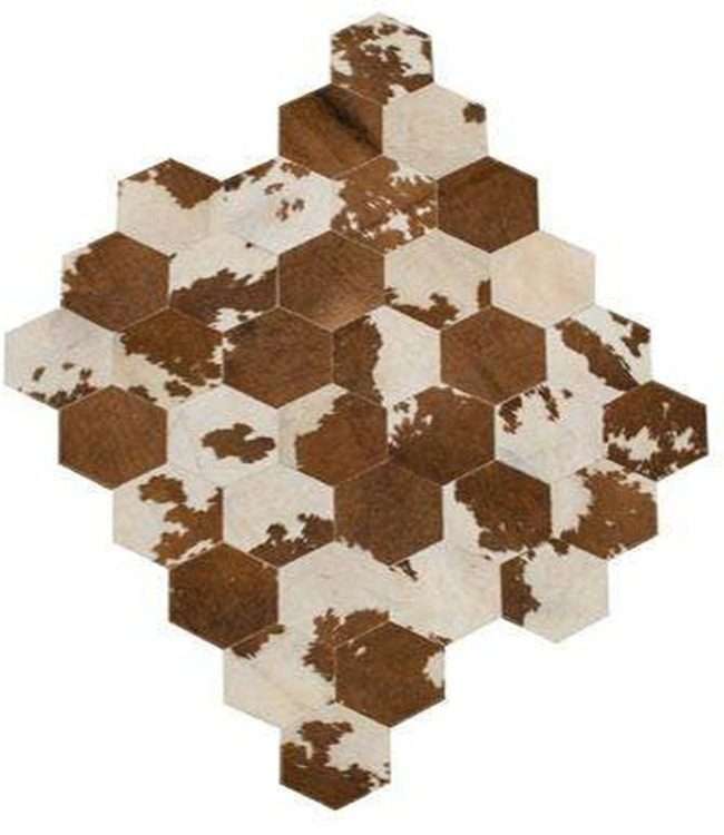 Simple Leather Franck Rug
