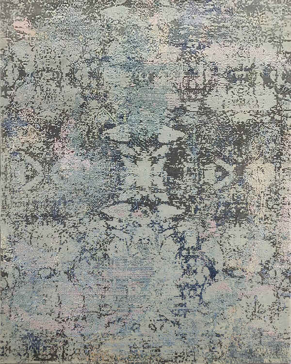 Modern Germann Wool Silk Rug
