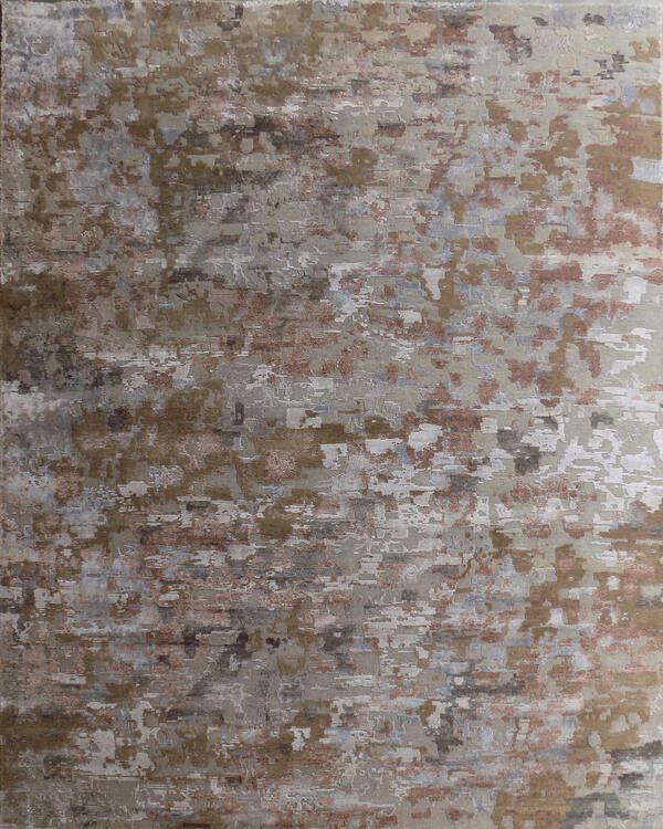 Modern Gilliard Wool Silk Rug