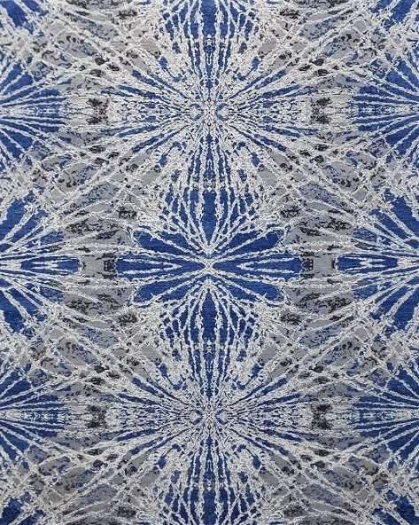 Modern Maceio Wool Silk Rug