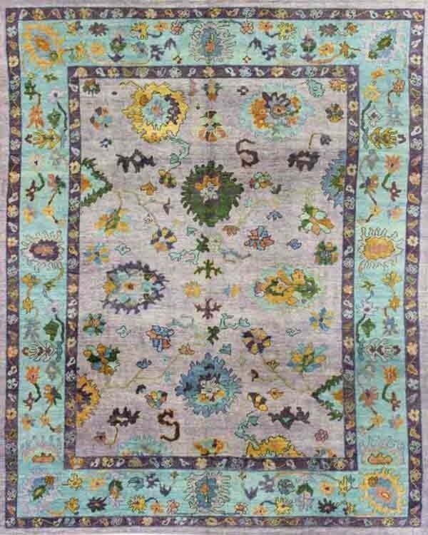 Traditional Oushak Edgar Rug