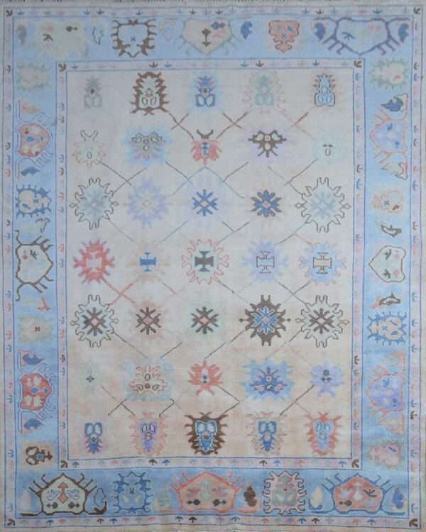 Traditional Oushak Garard Rug