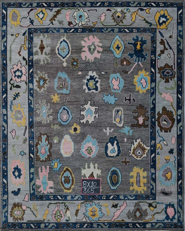 Traditional Oushak Emilio Rug