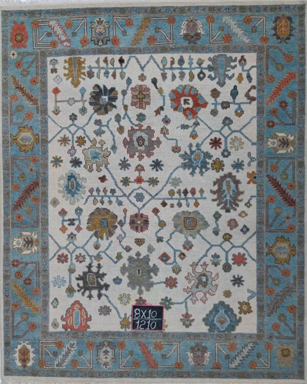 Traditional Oushak Emma Rug