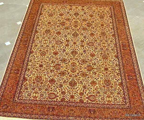 Traditional Manuel Alover Hereke Kashan Oriental Rug