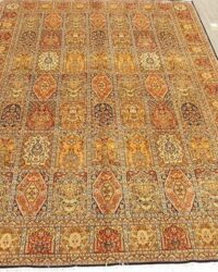 Traditional Maximillion Bakhtiyar Gumbad Qom Oriental Rug