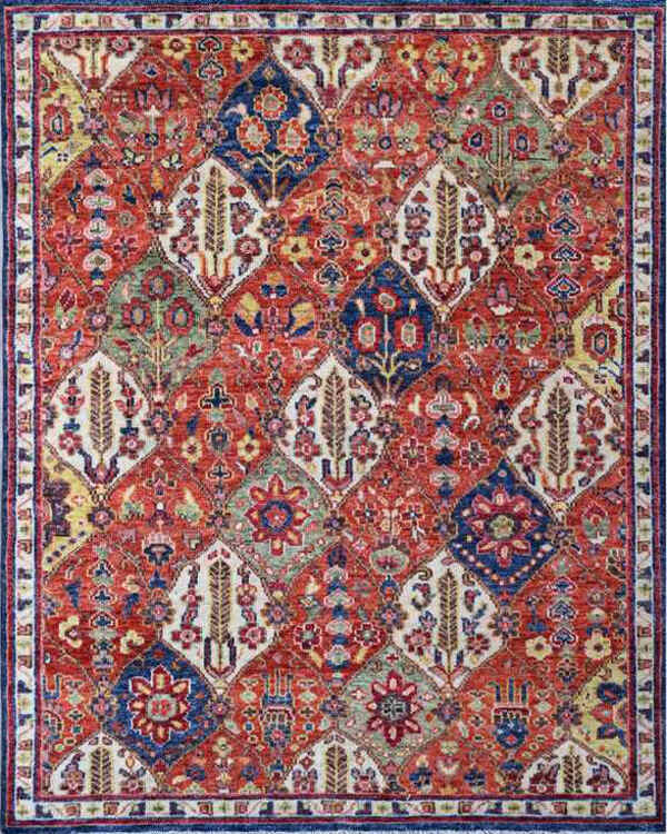 Traditional Serapi Busy Rug