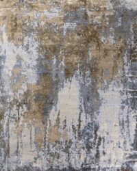 Modern Thani Wool Silk Rug