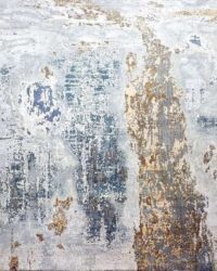 Modern Voronezh Wool Silk Rug