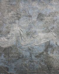 Modern Zanzibar Wool Silk Rug